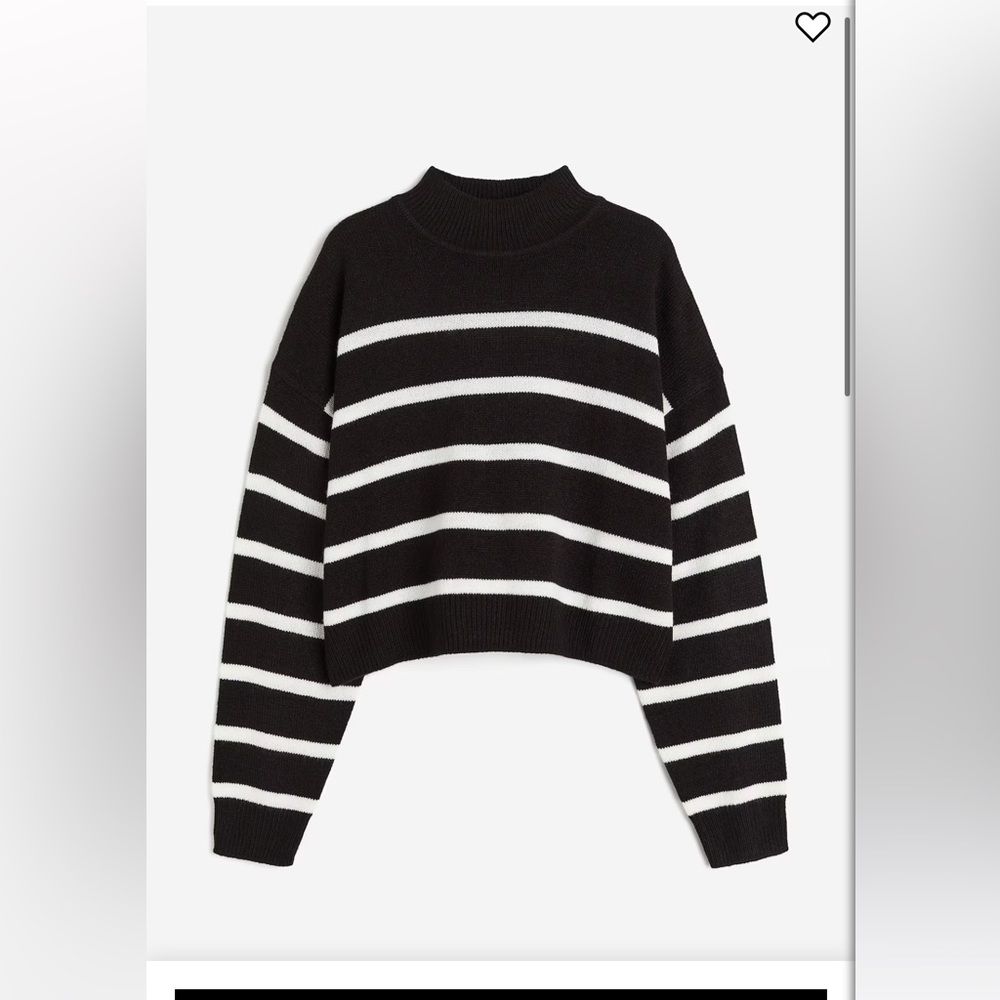H&M striped sweater